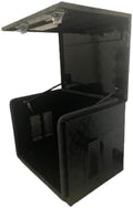 30'X23'X23' Aluminum Generator Enclosure Box – Outdoor Waterproof | Shockproof Storage Shed for Portable Generator Equipment ToolBox (5 Bar Thread-Satin black)