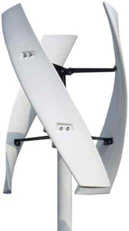 10000W Vertical Axis Wind Turbine Generator, 3-Blade Permanent Magnet Design, Low RPM Free Energy Solution for Home Use, 12V-220V with Controller
