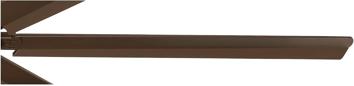 Casa Vieja 65' Ultra Breeze Modern Industrial Outdoor Ceiling Fan with Dimmable LED Light Remote Control Oil Rubbed Bronze Wet Rated for Patio Exterior House Home Porch Gazebo Garage - 6' Downrod