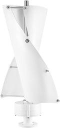 Wind Turbine Generator Kit, Vertical Axis Wind Turbine Generator with Electromagnetism Controller, Hybrid Wind System for Home, Business, Industrial Energy Supply