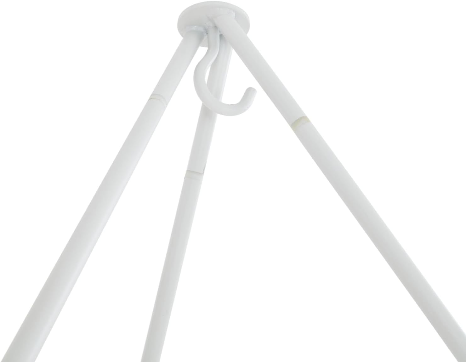 Hangout Pod Heavy Duty Freestanding Tripod Stand - for Hangout Pod Family Hammock Bed/Hanging Chair/Porch Swing. White.