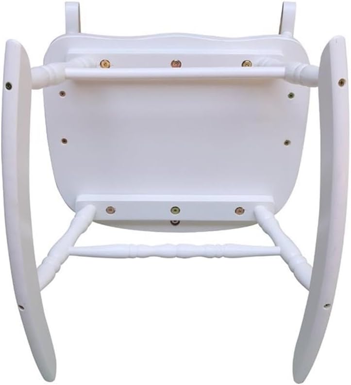 International Concepts Kids Rocker in Linen White