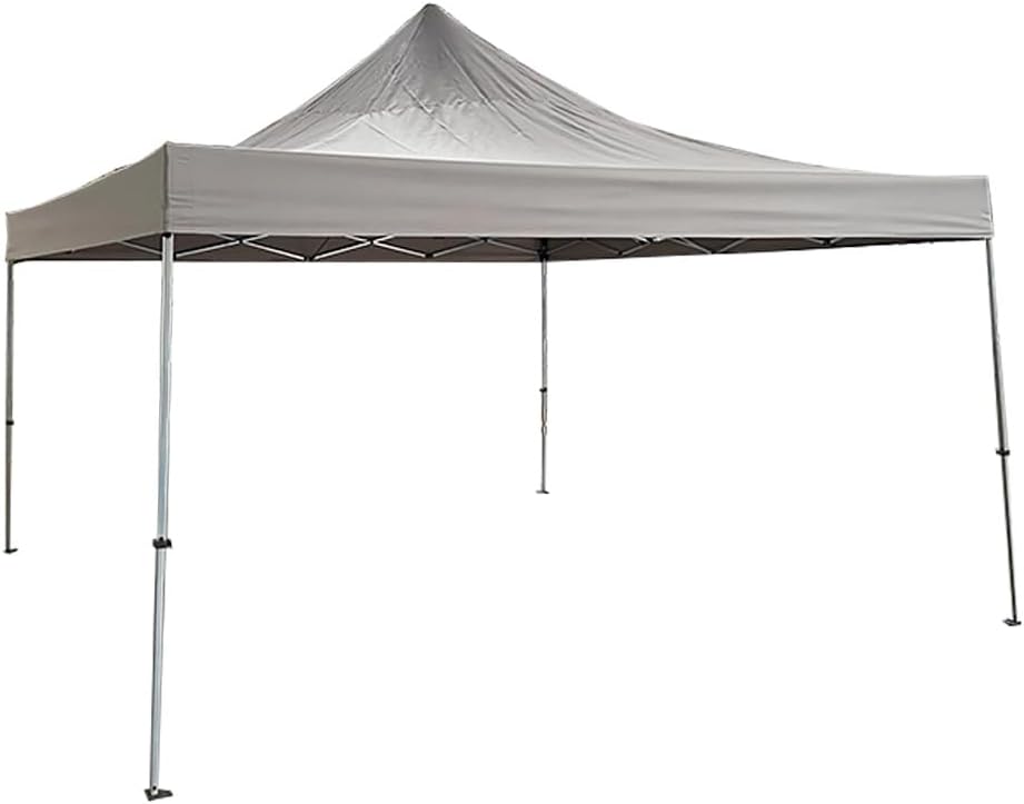 Garden Winds Custom Fit Replacement Canopy Top Cover Compatible with The Shade Tech and Weekender Elite 167504DS, 157370DS 12' x 12' Pop Up - Upgraded Performance RipLock 350 Fabric - Slate Gray