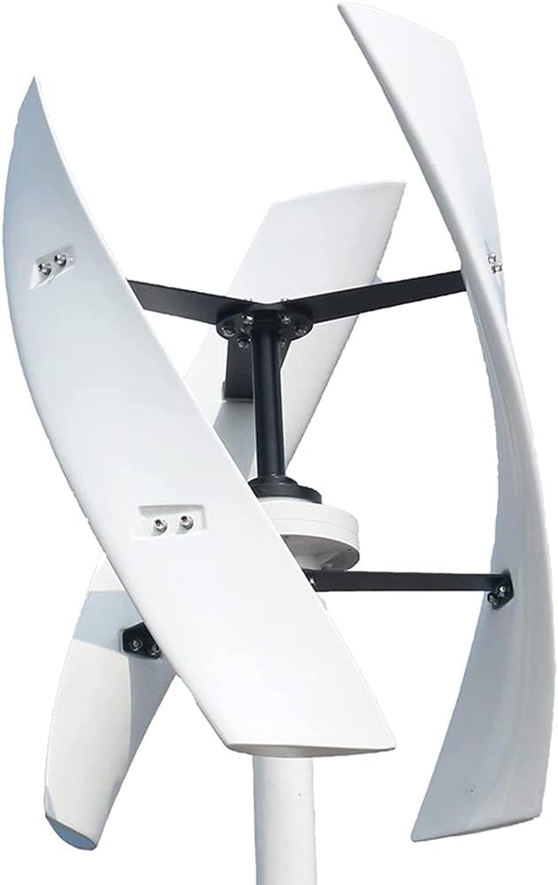 10000W Vertical Maglev Wind Turbine Generator Kit, 110V/220V 3 Blades with MPPT Controller Off Grid Inverter System for Home Use