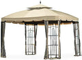 Garden Winds Replacement Canopy Top Cover L-GZ329PST-2 Big Lots Bay Window 10' x 12' Gazebo