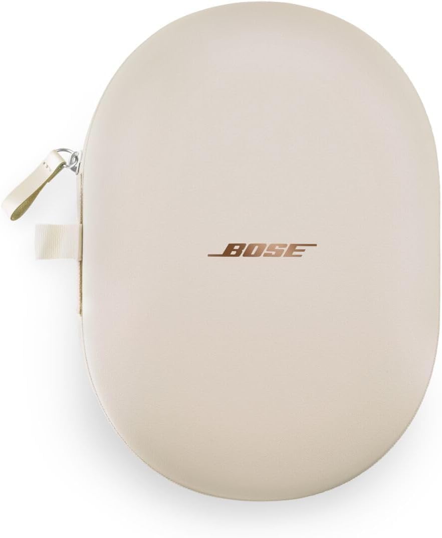 Bose (2nd Gen QuietComfort Ultra Bluetooth Headphones, Wireless Headphones with Spatial Audio, Over Ear Noise Cancelling with Mic, Up to 30 Hours of Play time + 20W Wall Charger (Driftwood Sand)