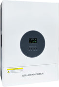 Y&H 10000W Solar Inverter 48V to 120V/240V Split-Phase Mains-Frequency Hybrid Inverter, 30000W Surge Power, Dual 120A MPPT Controllers, Solar & AC Dual Input,Off-Grid Home & Commercial Backup System