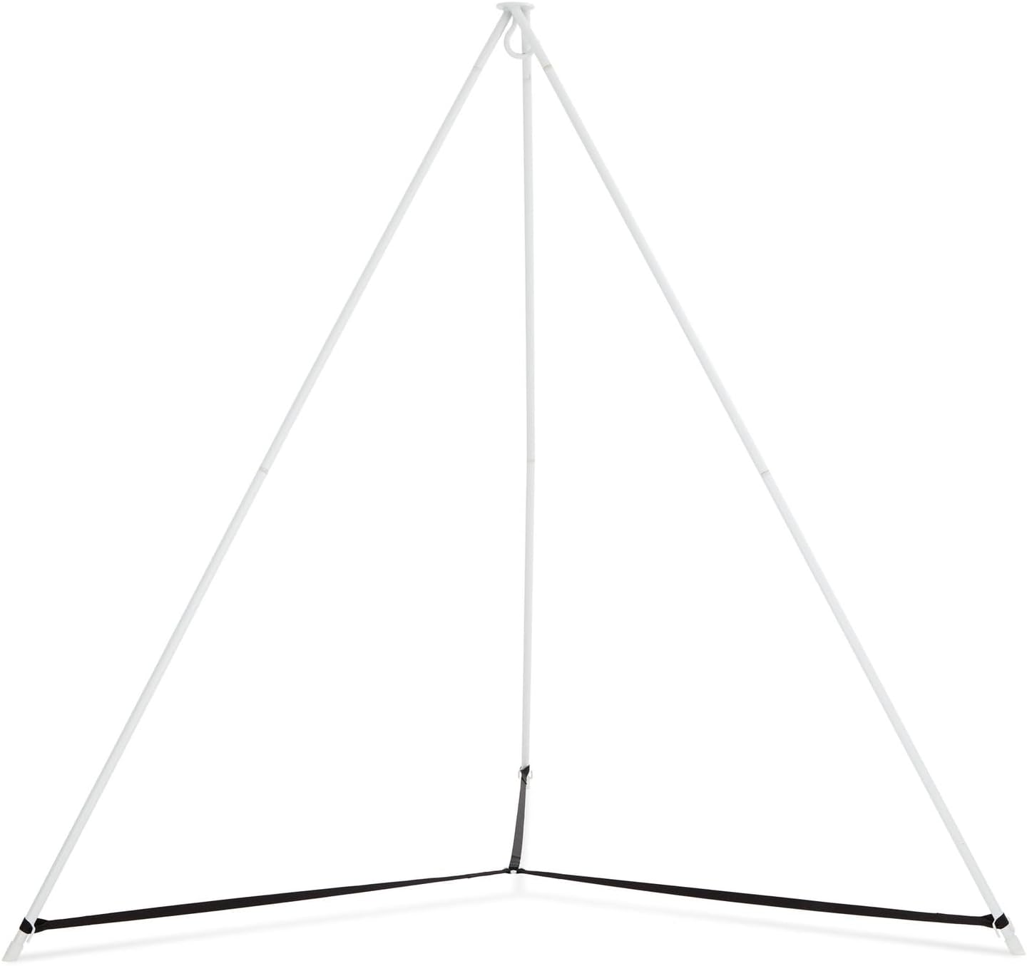 Hangout Pod Heavy Duty Freestanding Tripod Stand - for Hangout Pod Family Hammock Bed/Hanging Chair/Porch Swing. White.