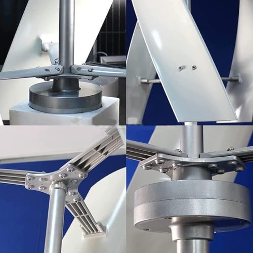 20000W Vertical Axis Wind Turbine Kit with Controller & Grid Inverter - High-Efficiency Renewable Energy Generator for Home Use, Eco-Friendly Power Solution