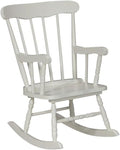 International Concepts Kids Rocker in Linen White