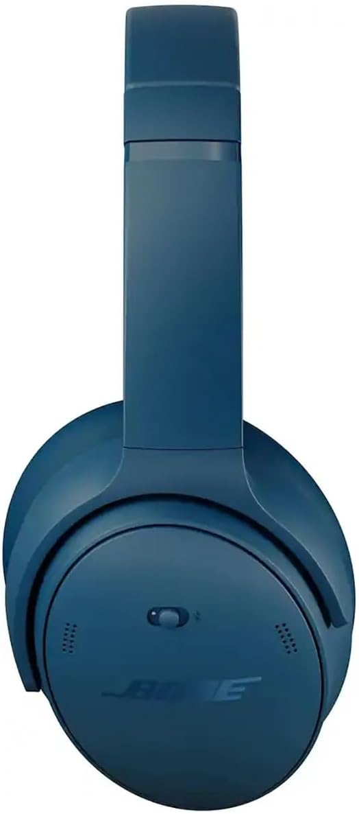 Bose QuietComfort Bluetooth Headphones, Wireless Headphones with Active Over Ear Noise Cancelling and Mic, + Green Extreme 20W 2-Port Wall Charger & Stand (Twilight Blue)