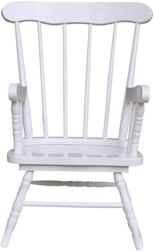 International Concepts Kids Rocker in Linen White