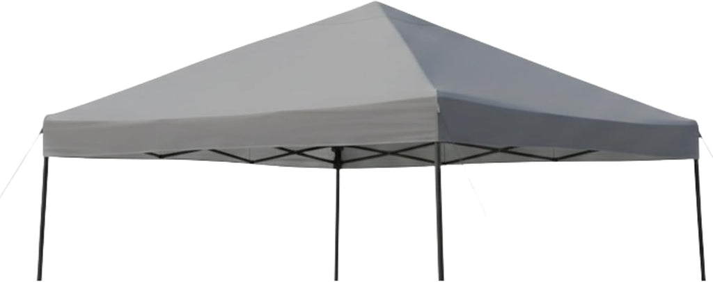Garden Winds Reinforced RipLock 350 Replacement Canopy Top Cover Compatible with Ozark Trail 12' X 12' Pop Up Models 30726, WMT-1212122N - Slate Gray