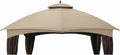Garden Winds Reinforced RipLock 350 Replacement Canopy Top Cover Compatible with Allen Roth 10' x 12' Gazebo Models GF-12S004B, TPGAZ17-002 - Beige