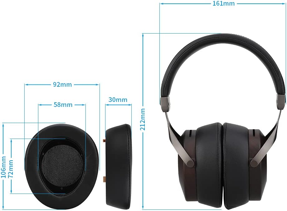 SIVGA SV021 Robin Classic Zebrano Wooden Closed Back Wired Over-Ear Headphone