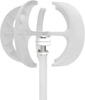 600W Wind Turbine Generator With Controller, 5 Blades, Lantern Shape, Automatic Wind Angle Speed Regulation, 3-Phase AC Permanent Magnet for Home Use