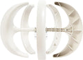 Wind Turbine Generator, 12V 600W Vertical Axis Wind Generator 5-Blade Lantern Shape Windmill Generator with Controller and Automatic Wind Angle Function, Permanent Magnet Wind Generator for Home Use