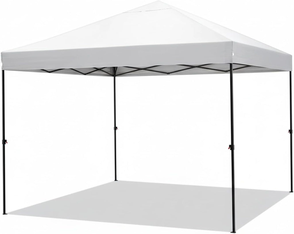 COBIZI Waterproof Stable Winterproof Pavilion with Bag with Wheels,Pop Up Folding Pavilion Party Tent,1 Person Install Sun Protection Garden Pavilion for Beach Wedding Camping