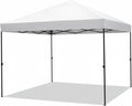 COBIZI Waterproof Stable Winterproof Pavilion with Bag with Wheels,Pop Up Folding Pavilion Party Tent,1 Person Install Sun Protection Garden Pavilion for Beach Wedding Camping