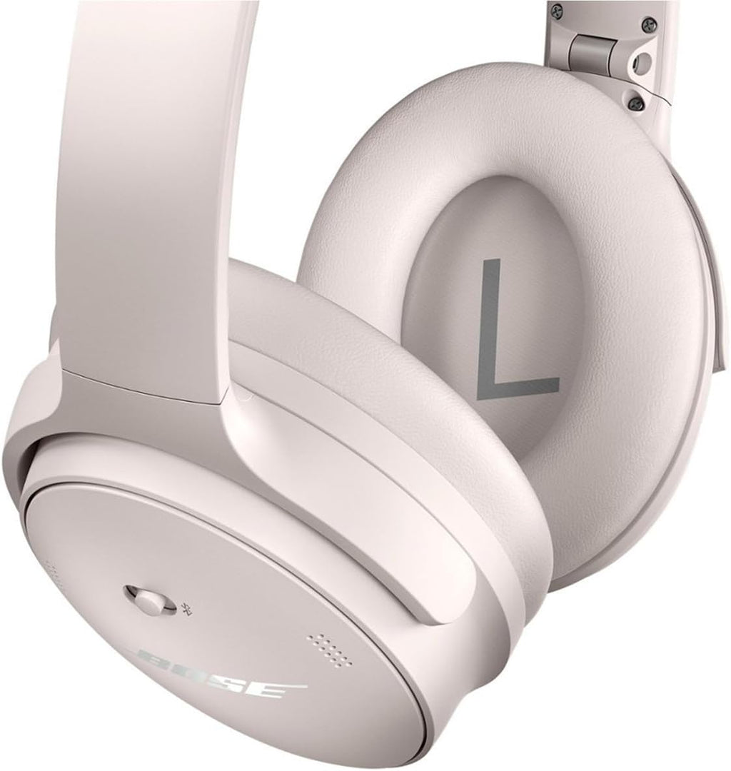 Bose QuietComfort Headphones - Wireless Bluetooth Headphones, Active Over Ear Noise Cancelling and Mic, Deep Bass Bundle + Desktop Headphone Stand + Green Extreme Dual Wall Charger (White)