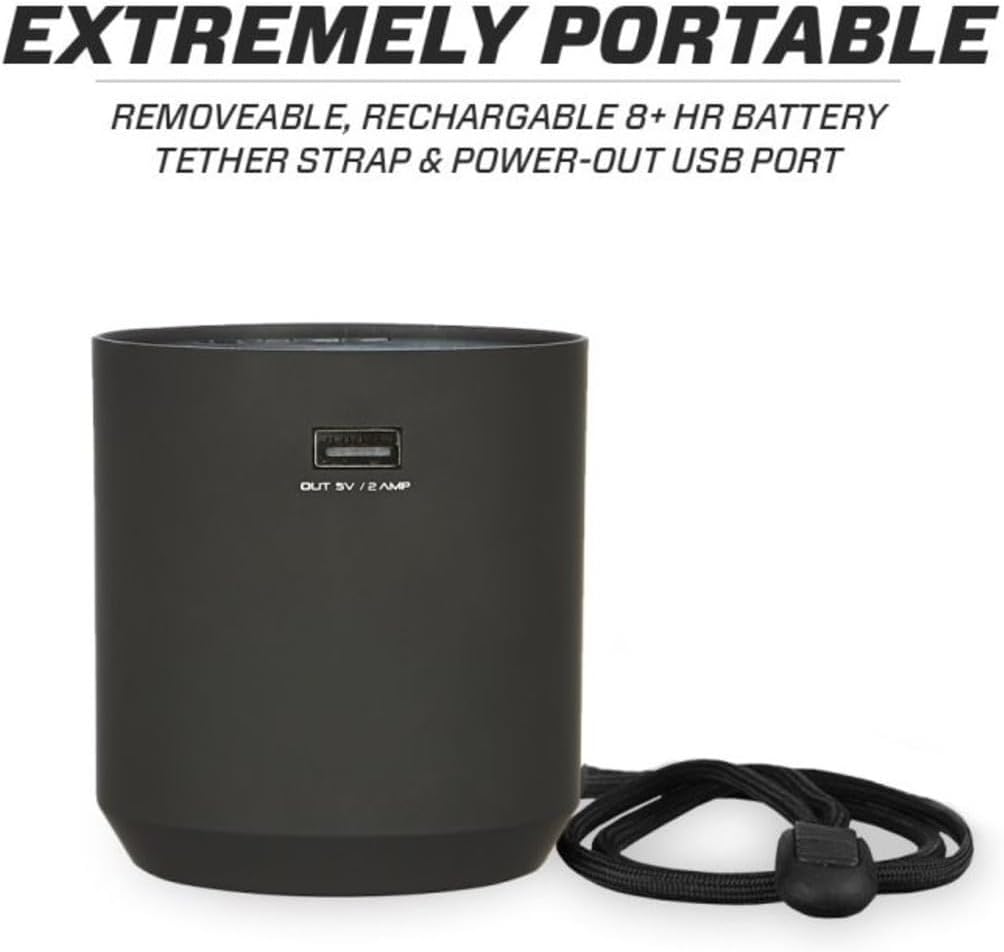 ScentLok OZ Radial EZ, Portable Ozone Generator (Black)