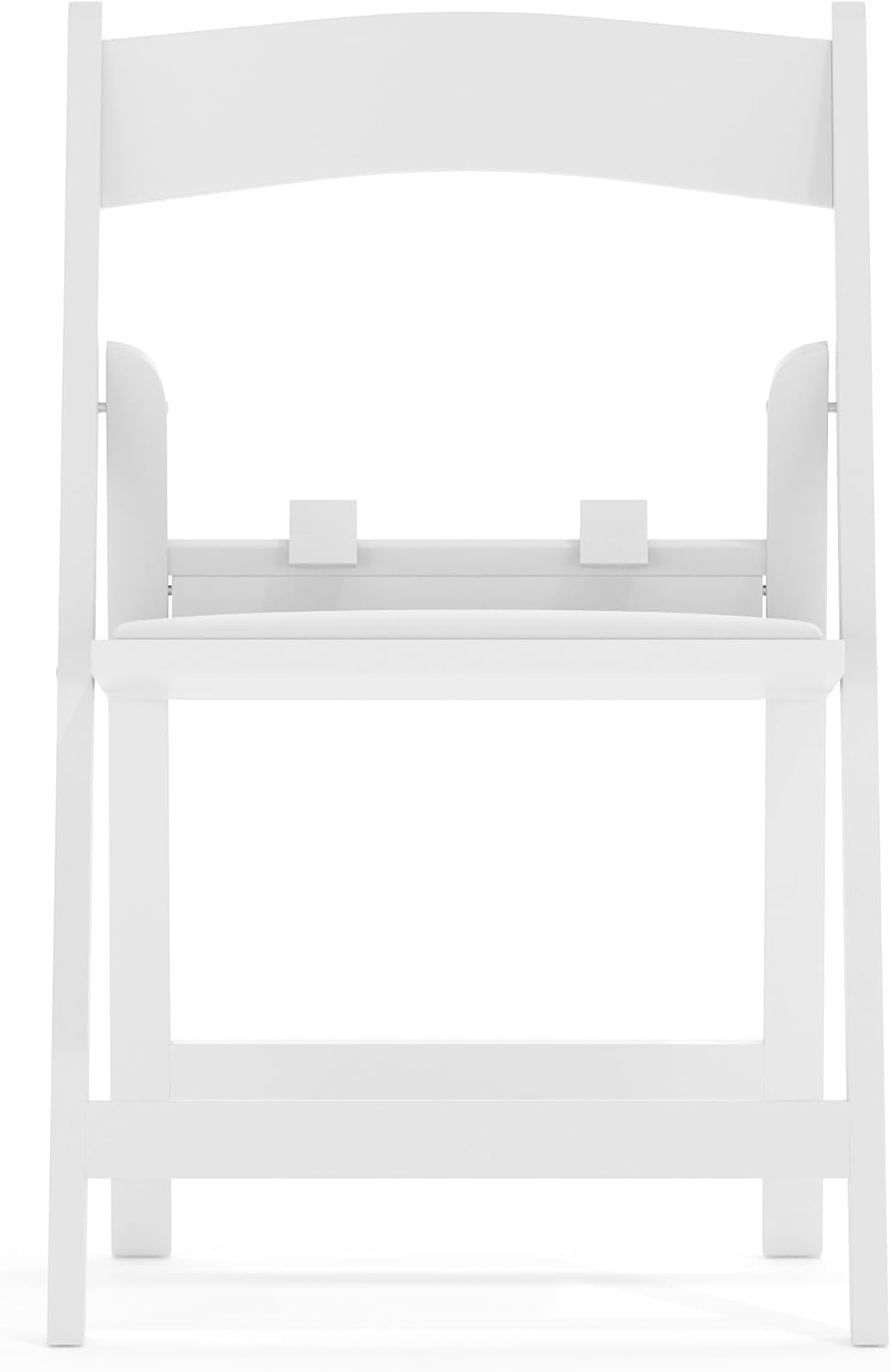 Flash Furniture Hercules Series Kids Padded Folding Chairs for Children, Children's Event Seats with 264-lb. Static Weight Capacity, Set of 10, White