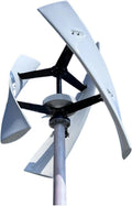 Wind Turbine 25KW 20KW Vertical Generator 12V 24V 48V with MPPT Charge Controller for Home Use Hybrid Charge for Home, Farm, RVs, Boats(Wind Turbine only,48V_20KW)