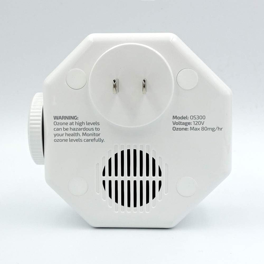 OdorStop OS300-12 Mini Ozone Generator Air Purifier Ionizer for Deodorizing and Purifying Small Areas, Pack of 12
