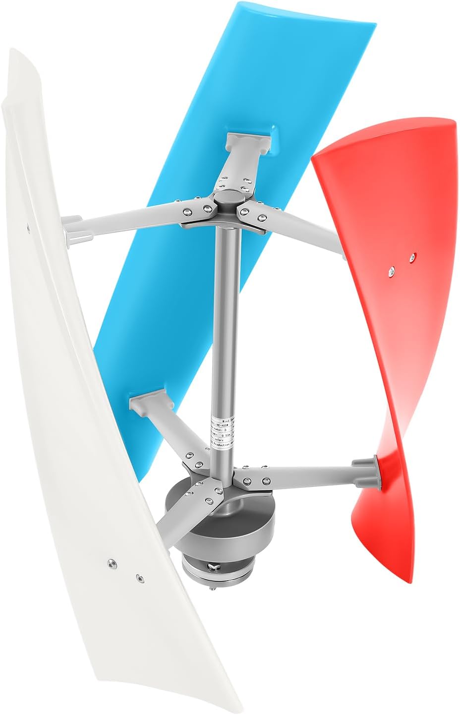 400W Wind Turbine Generator Kit, 3 Blades Wind Power Generator with Controller, 12V Vertical Axis Wind Turbine Generator Kit for Home, Boats, Street Lighting