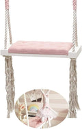 Indoor Child Swing Chair Wooden Garden Swing Seat Children's Room Decoration Entertainment Hammocks Chair Hanging Chairs
