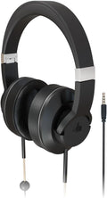 DefenderShield E M F Protection Air Tube Over-Ear Headphones – Designed to Reduce Signal Interference – Built-in Mic and Full-Range Stereo Sound – Foldable Headphones with Mic and Travel Case – 3.5mm