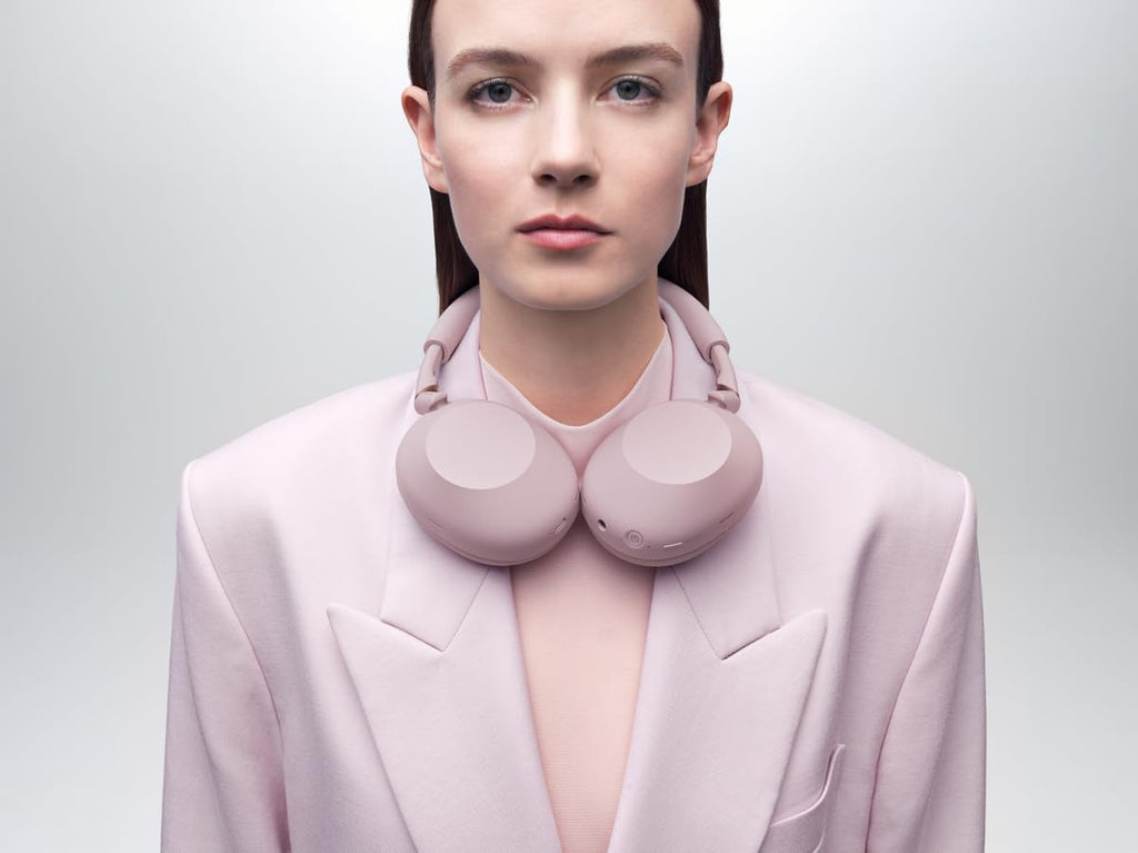 Sony WH-1000XM6 The Best Noise Canceling Wireless Headphones, HD NC Processor QN3, 12 Microphones, Adaptive NC Optimizer, Mastered by Engineers, Studio-Quality, 30-Hour Battery, Sand Pink (2026 Color)