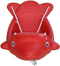 Dolphin Modeling Swing Seat for Kids Infant Toddler Indoor and Outdoor Swing Plastic Hanging Chair for Outside Backyard Playground