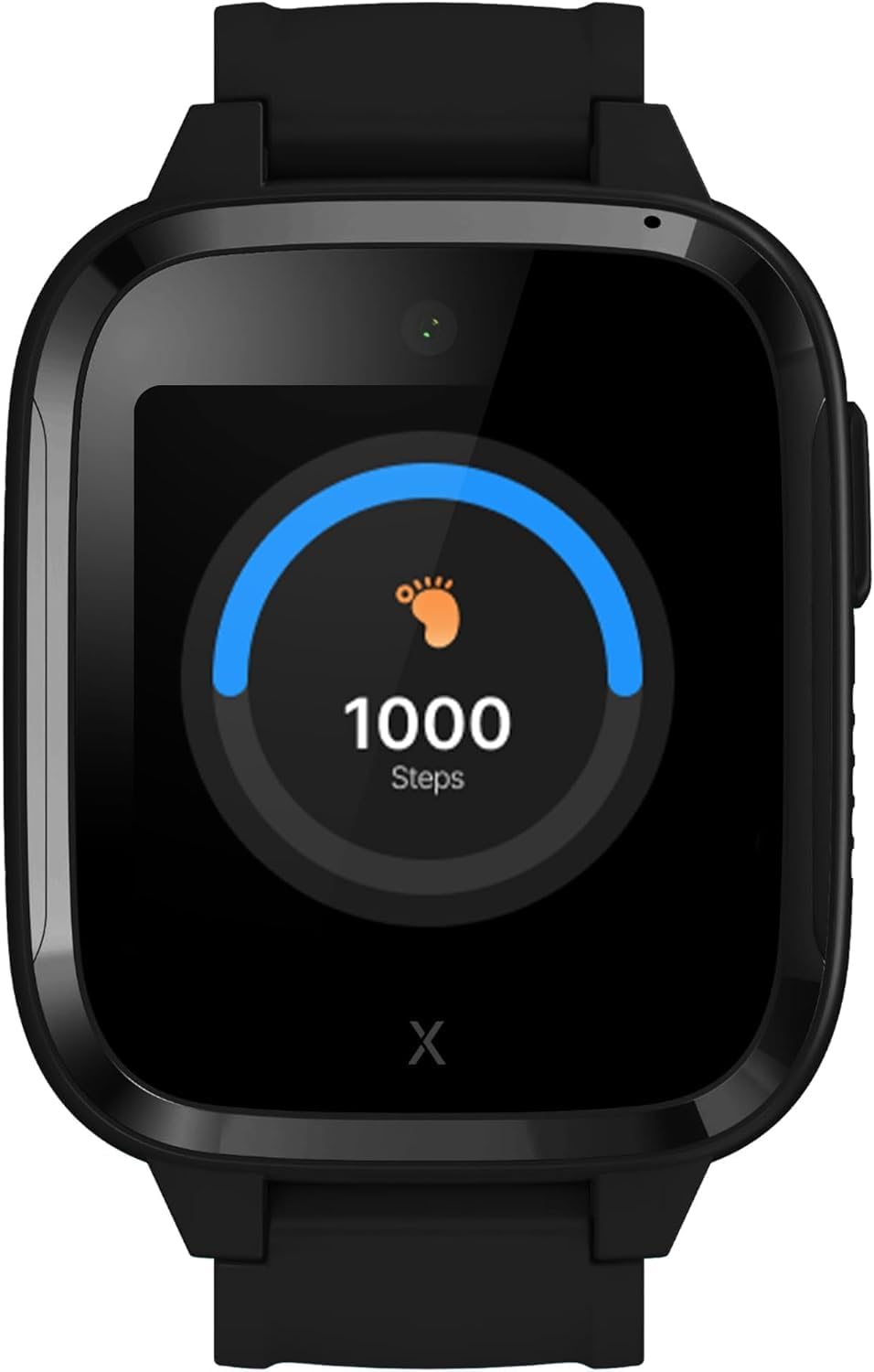 XPLORA Kidzi - Watch Phone for Children (4G) - Calls, Messages, Kids School Mode, SOS Function, GPS Location, Camera and Pedometer – (Subscription Required) (Kidzi on AT&T's Network, Black)