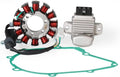 Stator Coil, Regulator Rectifier, Gasket Set for Honda MSX125 Grom 125 2014-2015, Stator Assy OEM: 31120-K26-901 /Regulator OEM: 31600-K26-921 /Generator Cover OEM: 11395-KPH-901