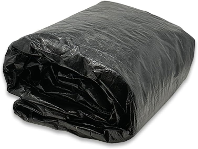 Garden Winds Winter Cover Compatible with The Yardistry YM12810 12' X 12' Tall Hard Top Gazebo – Heavy Duty Protective Enclosure for Outdoor Storage, Waterproof, Windproof and Flame Resistant – Black