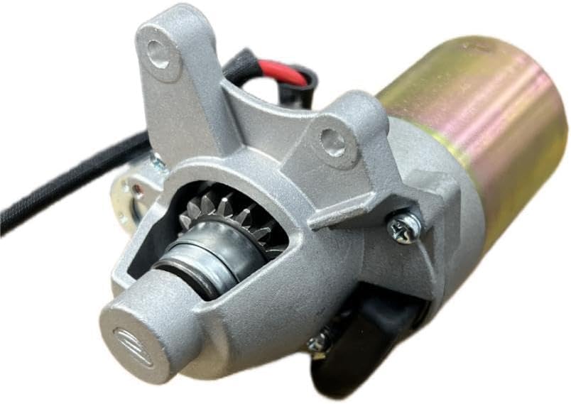 Engine Starter Motor with Solenoid & Bolts for Predator 5000-Watt Dual-Fuel Inverter Generator (Compatible with SKU 71367, 70143)