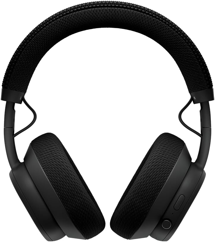 Fairphone Fairbuds XL Horizon Black Over-Ear Wireless Headphones with Active Noise Cancelling, aptX-HD 24-bit Audio, 30 H Battery, IP54 Weatherproof, Replaceable Parts
