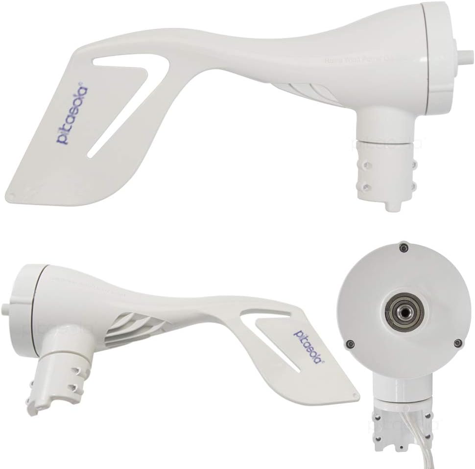 Wind Turbine Generator 12V 400W with a 30A Hybrid Charge Controller. As Solar and Wind Charge Controller which can Add Max 500W Solar Panel for 12V Battery.