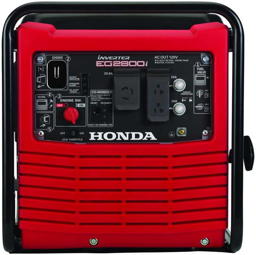 Honda EG2800IAG 2800 Watt 120V Lightweight Open Frame Inverter with CO-MINDER