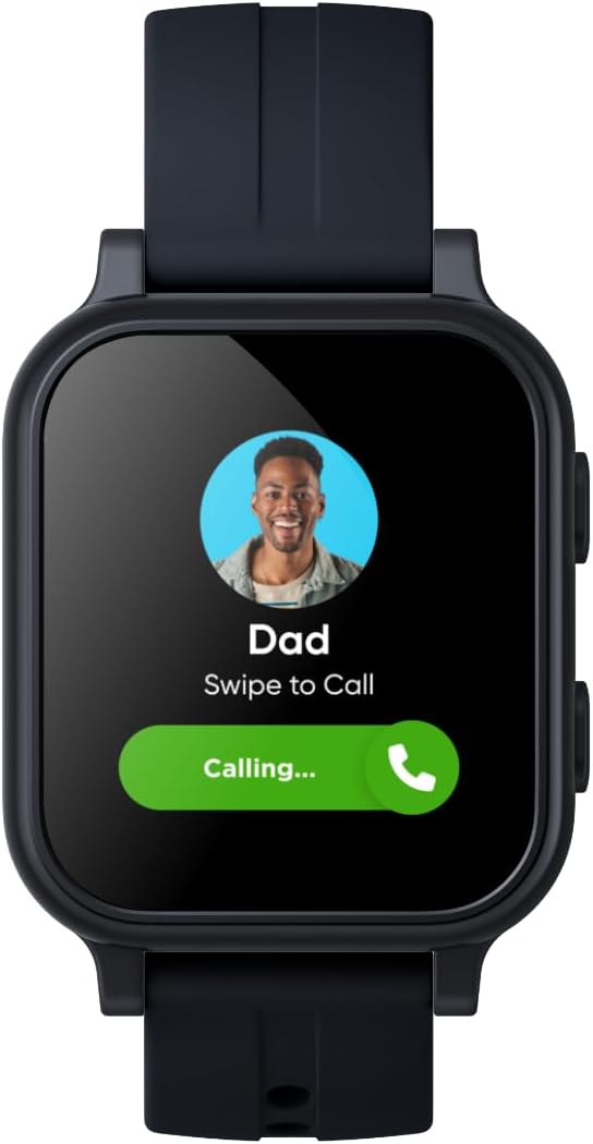 Gabb Watch 3e - Smart Watch for Kids, GPS Tracker, No Social Media or Internet, Fees Required (Dark Gray)