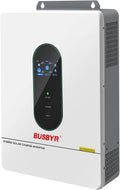 12KW Split Phase Hybrid Inverter 48V, 120/240V Pure Sine Wave Solar Inverter with 200A MPPT Charge Controller, Grid-Tie & Off-Grid for Whole Home Backup
