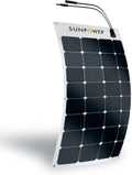 ExpertPower 100W Flexible Solar Panel| High-Efficiency Module with Monocrystalline Maxeon Solar Cells for RV, Boat, Camping and Generator Charging Applications