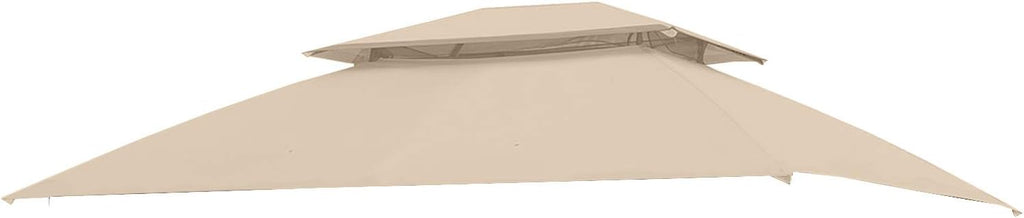 L-GZ815PCO-F 10 x 12 Wicker Gazebo Replacement Canopy Top Cover - RipLock 350