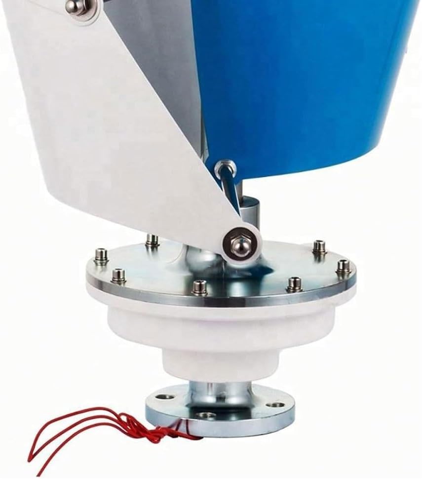 3000 Watt Wind Turbine Generator Kit, 3KW Windmill Generator, 24V 48V 96V Free Energy Generator, Vertical Axis Wind Power Generators for Home Use(48V)
