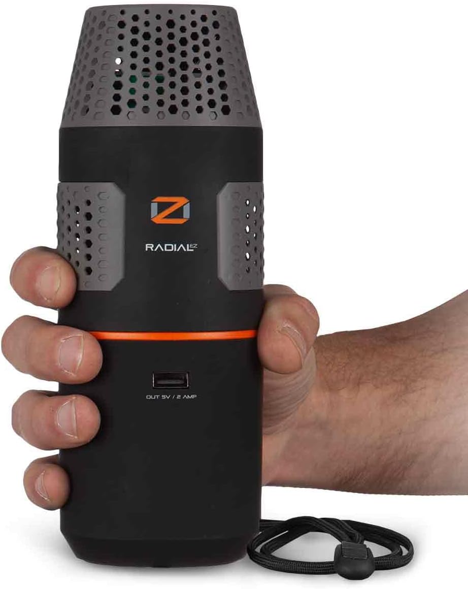 ScentLok OZ Radial EZ, Portable Ozone Generator (Black)