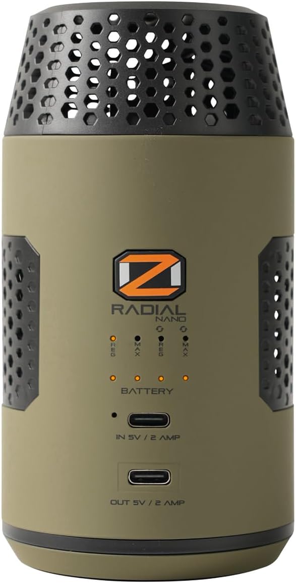 ScentLok OZ Radial Nano, Portable Ozone Generator (Olive)
