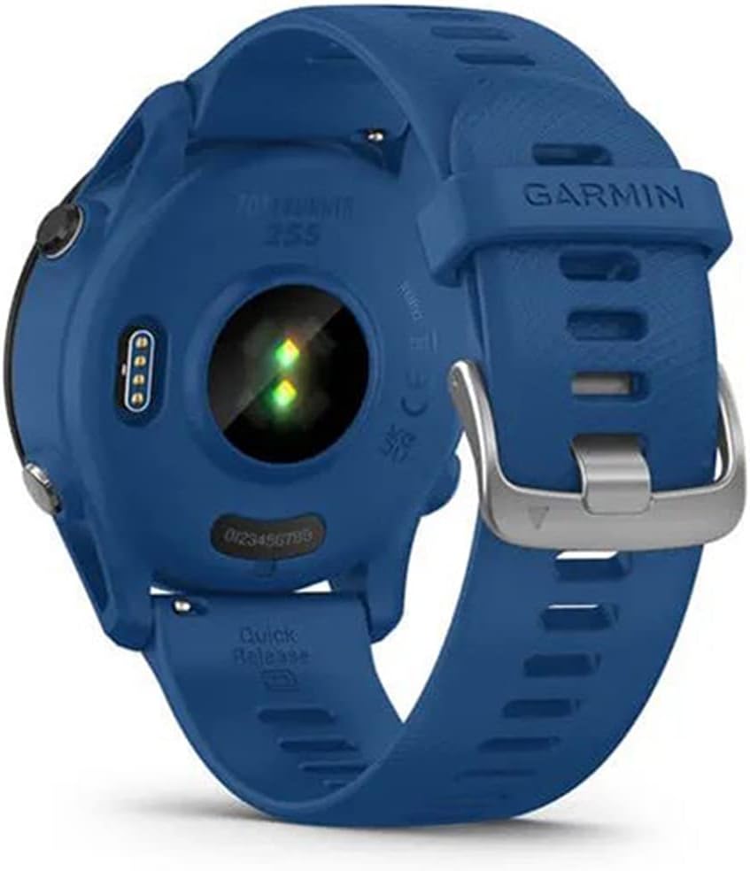 Garmin 010-02641-01 Forerunner 255 GPS Smartwatch Tidal Blue | Official USA Partner Model | Bundle with 2 YR CPS Enhanced Protection Pack