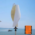800W 24V Vertical Wind Turbine 3 Phase Maglev Axis Coreless Permanent Magnet Wind Generator Windmill with Hybrid MPPT Controller