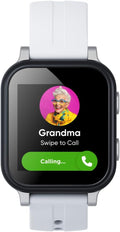 Gabb Watch 3e - GPS Tracker for Kids, Digital Smart Watch, No Social Media or Internet, Fees Required (Silver)